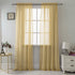 Adore the Decor™ Sheer Rod Pocket 54 x 84in. Single Curtain Panel